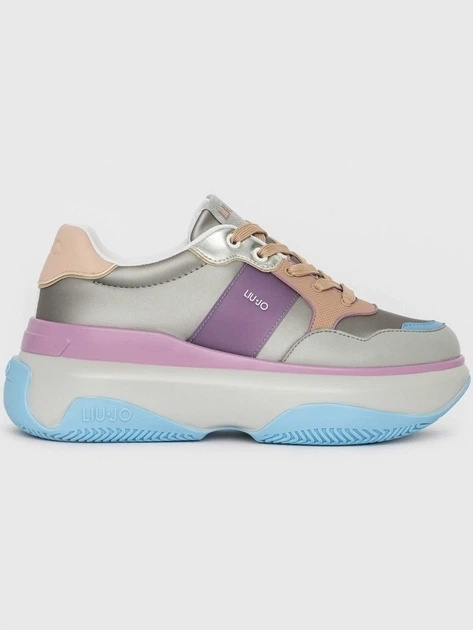 SNEAKERS - SAND/PURPLE