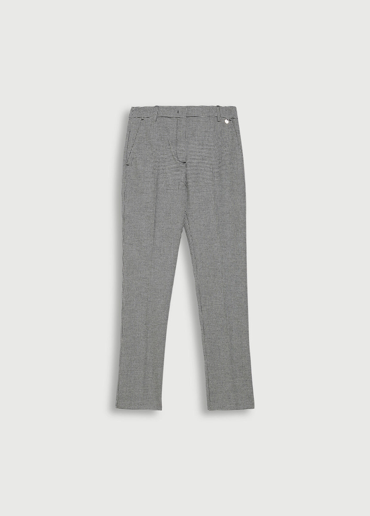 PANTS - A-CAPRIFOGLIO/NERO