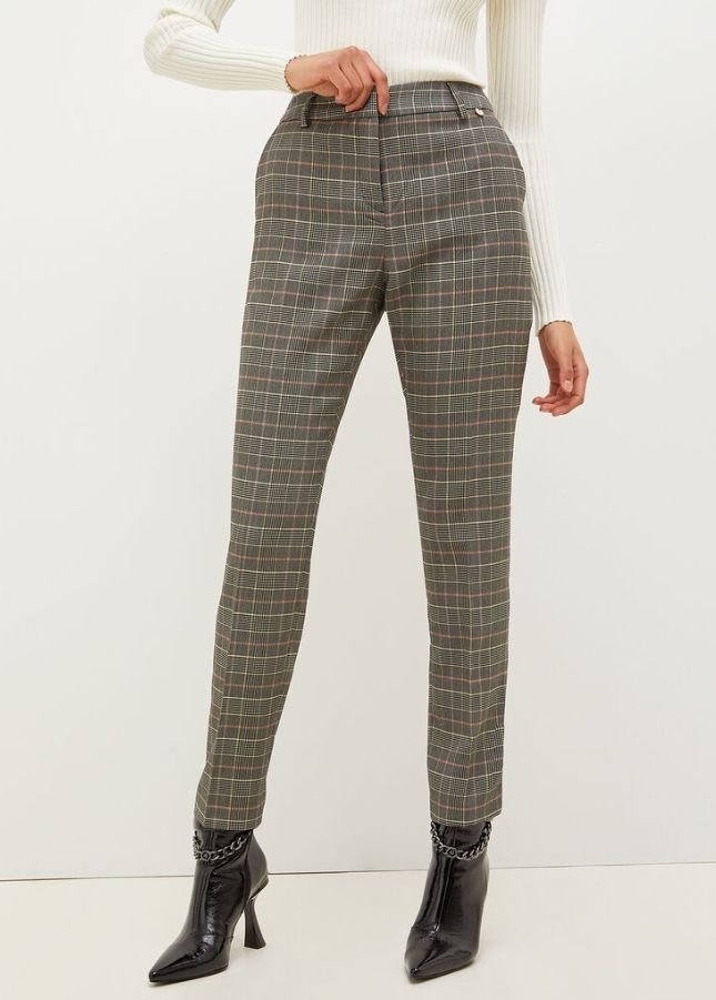 PANTS - GREEN/NERO SHINY