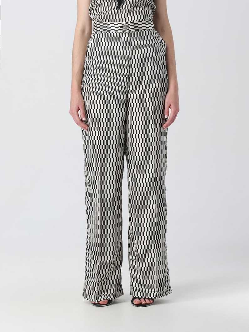 PANTS - WHITE/BLACK CUBES