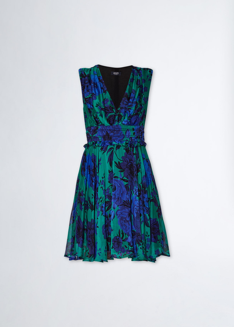 DRESS - FLOWERS BLUETTE