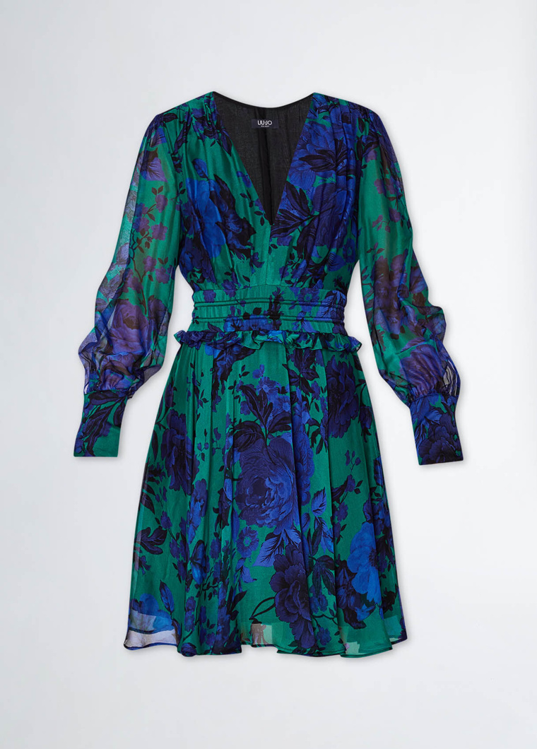 DRESS - FLOWERS BLUETTE