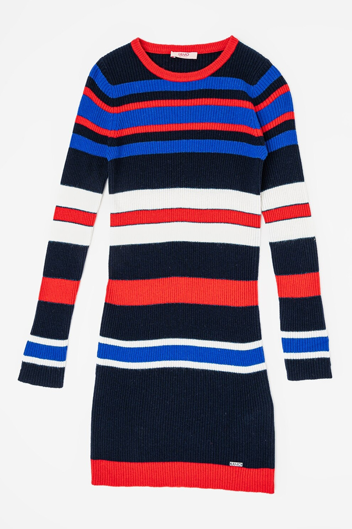DRESS - NIGHT BLUE/STRIPES