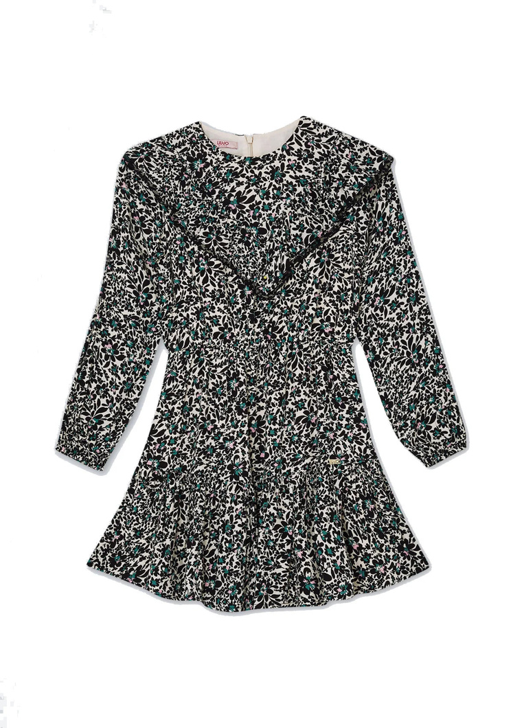 DRESS - PLUME FLOWERS
