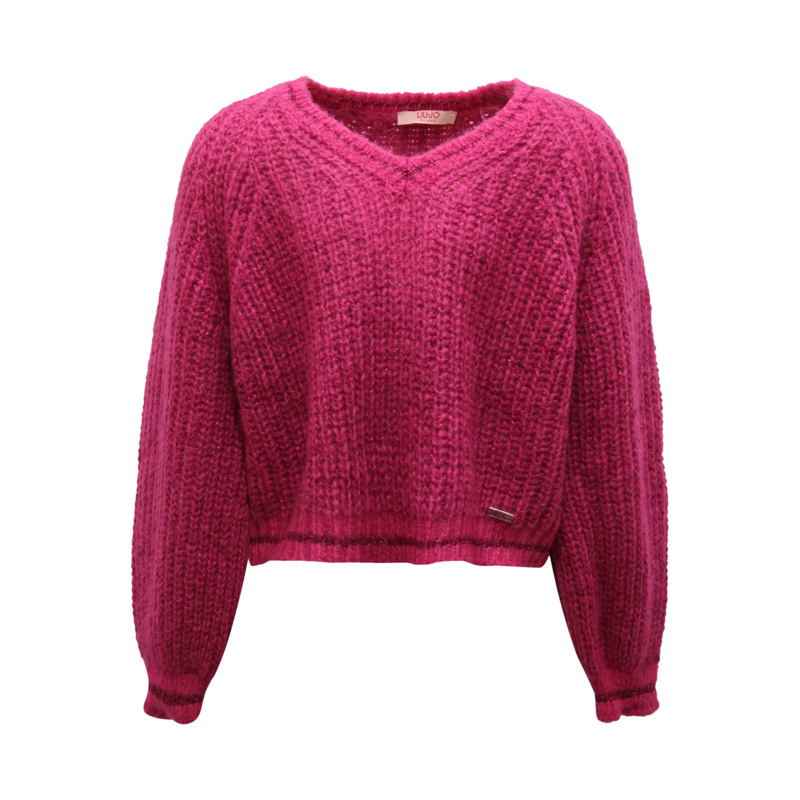 SWEATER - RED TANGO MET.