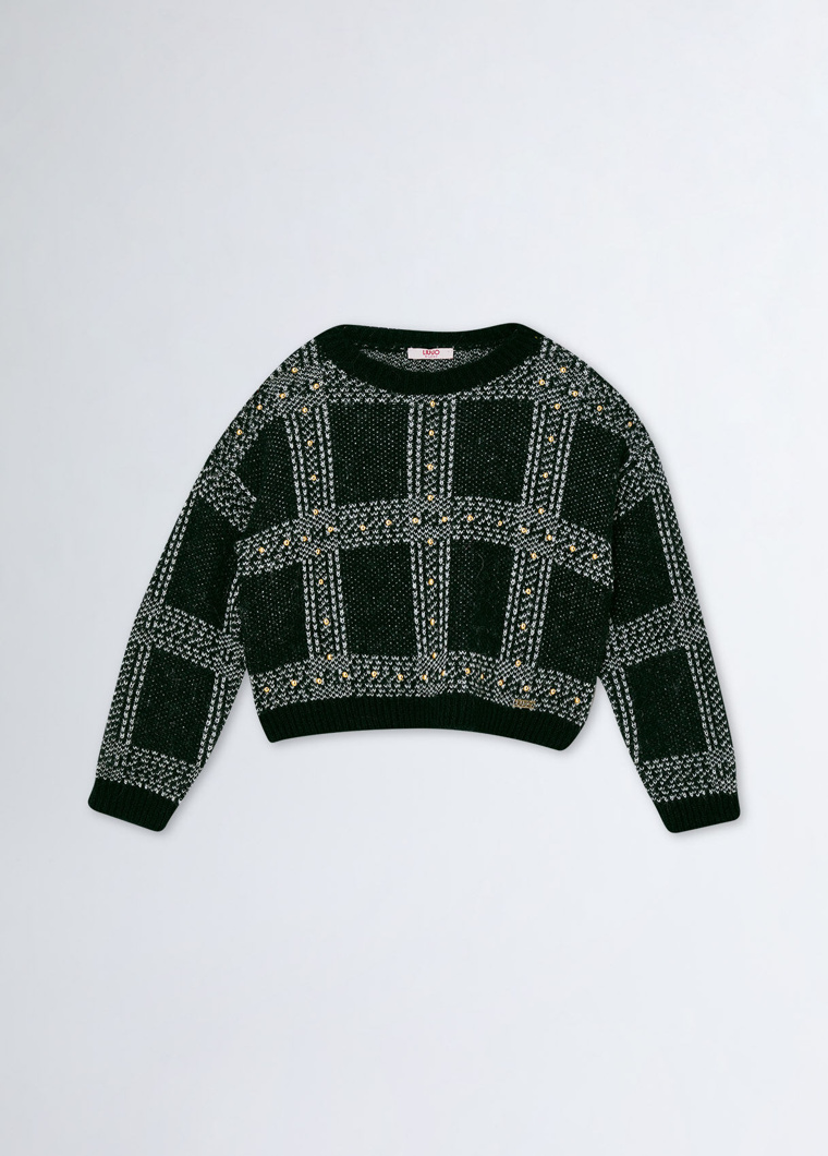 SWEATER - NERO/SN.WHITE