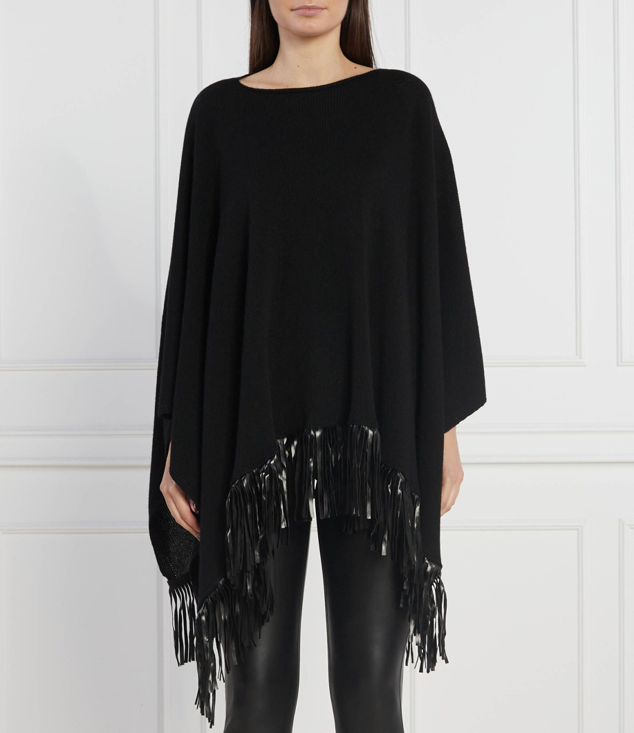 PONCHO - BLACK
