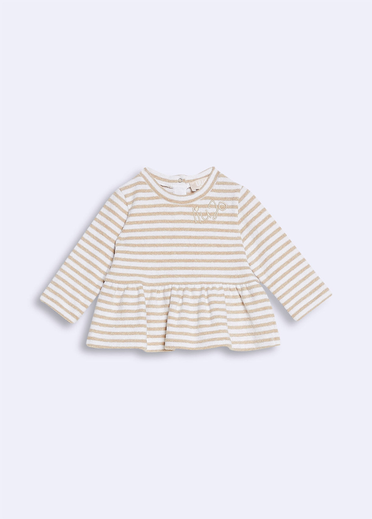 SWEATSHIRT - SNOW WHITE/NAT.BEIGE