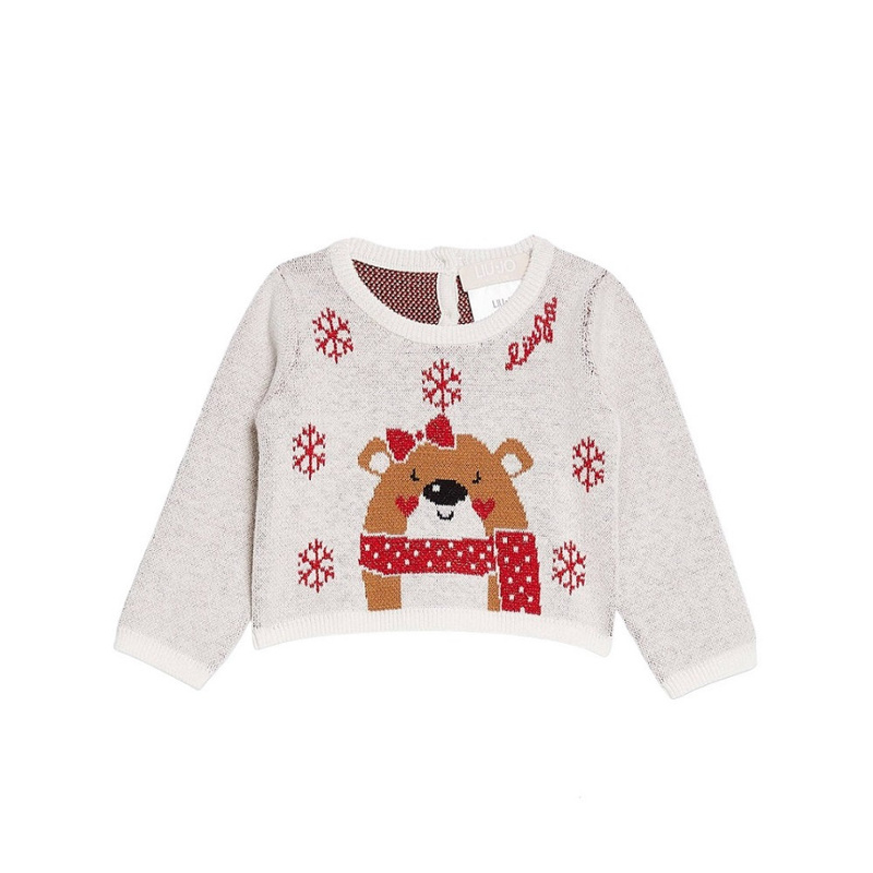 SWEATER - SN.WHITE/BEAR