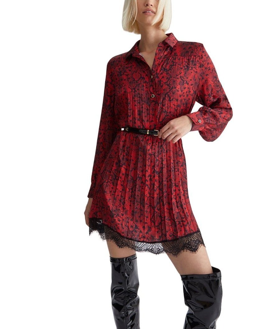 DRESS - ROUGE PYTHON HEART