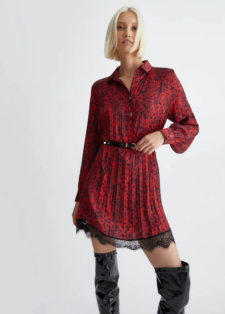 DRESS - ROUGE PYTHON HEART