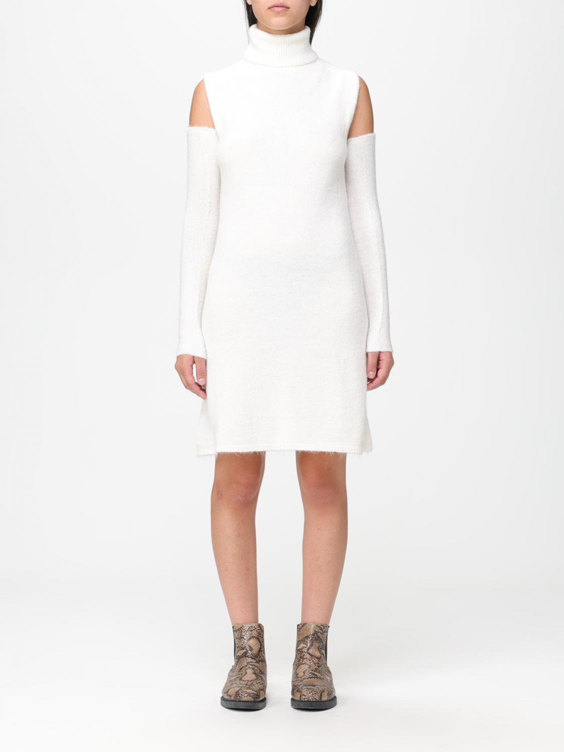 DRESS - BIANCO LANA