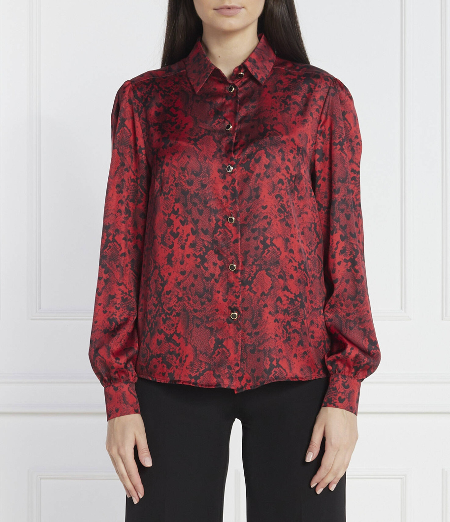 BLOUSE - ROUGE PYTHON HEART