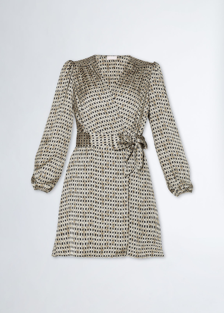 DRESS - NATURAL GEOM.CHAIN
