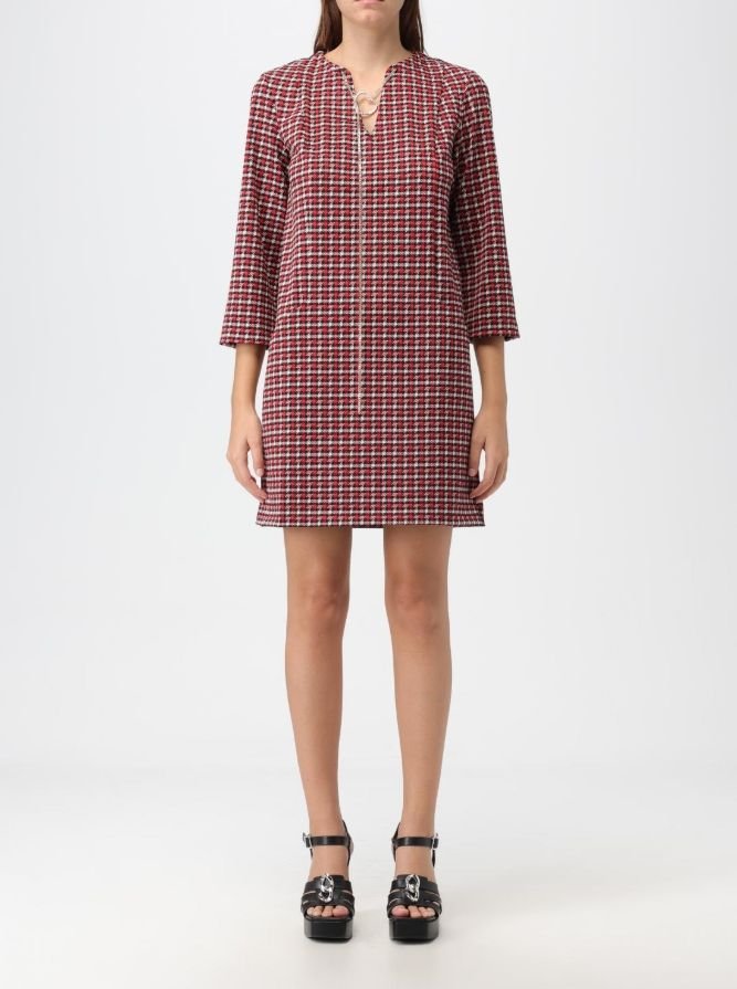 DRESS - PDP RED/BLACK/BCO LA