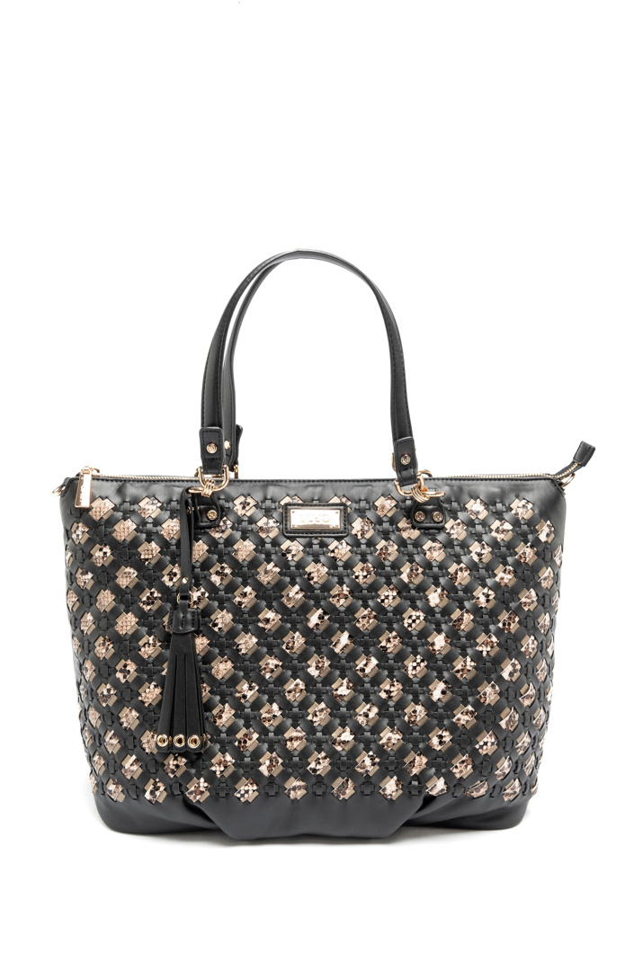 SHOPPING BAG - BLACK