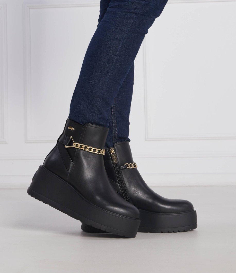 ANKLE BOOTS - BLACK