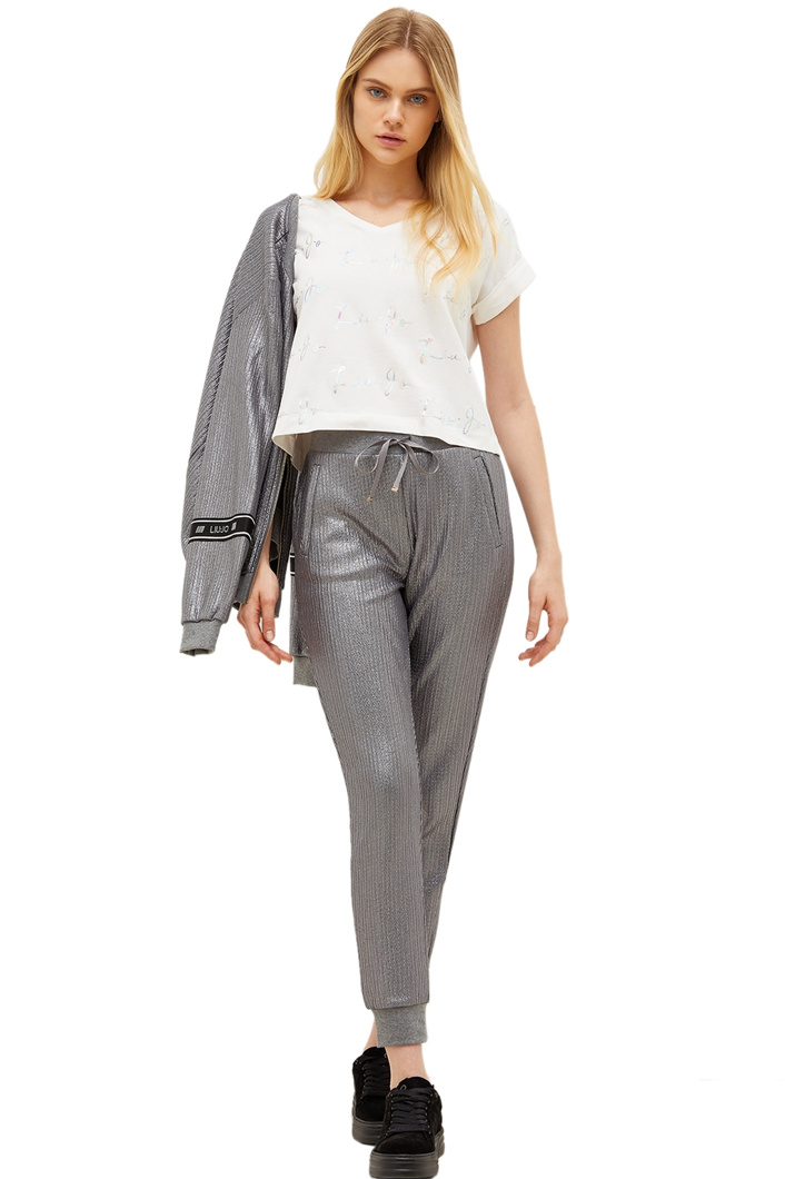 PANTS - NERO/STRASS
