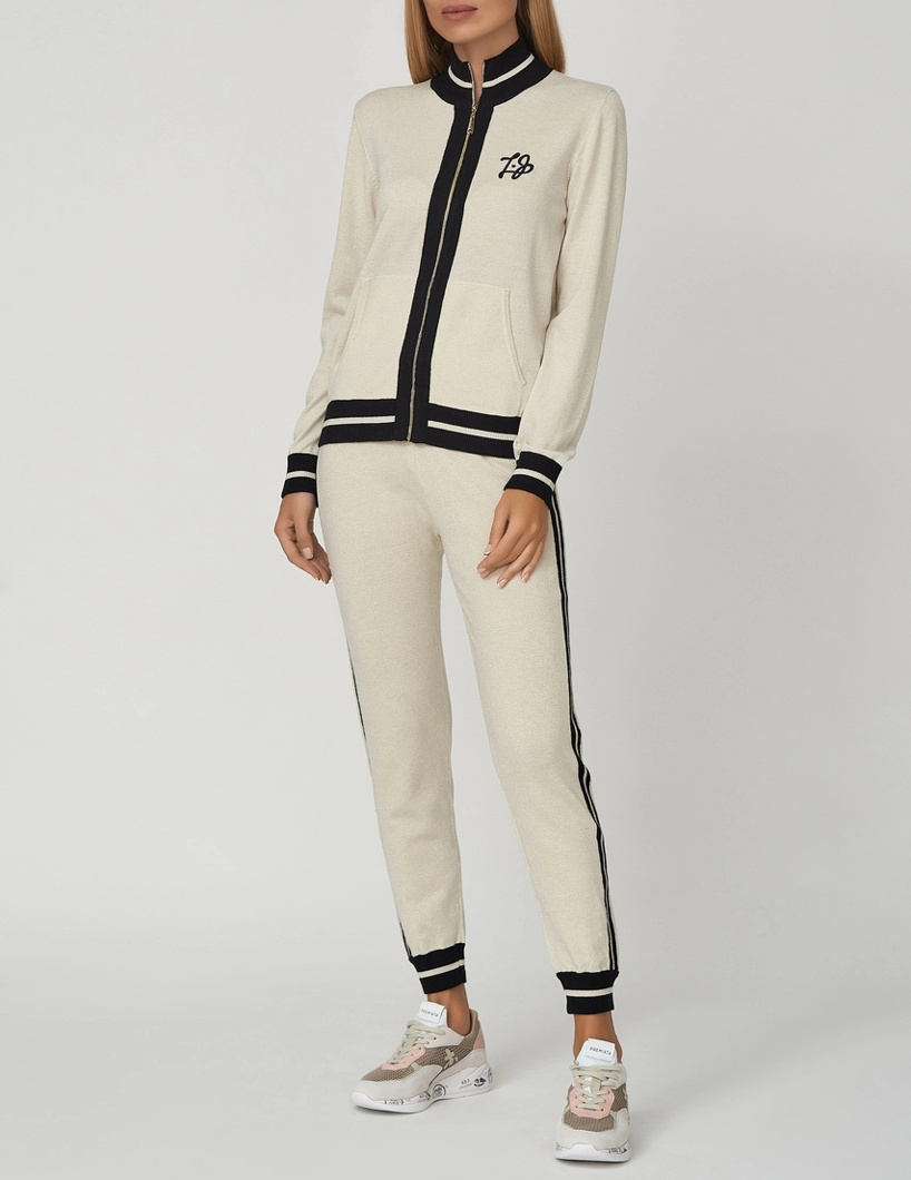 SPORT PANTS - LIGHT IVORY MET