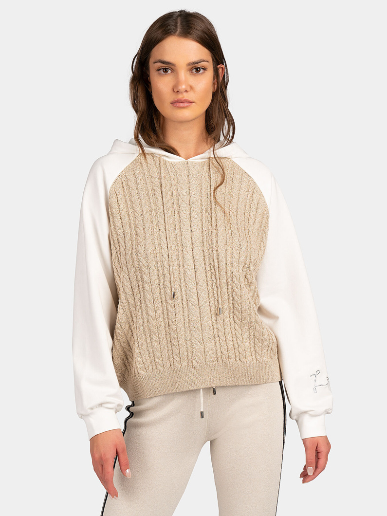 SWEATSHIRT - LT.IVORY/LT.GOLD/CRY