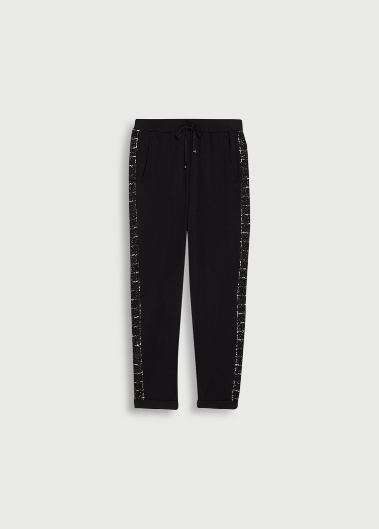 PANTS - NERO/LT.IVORY