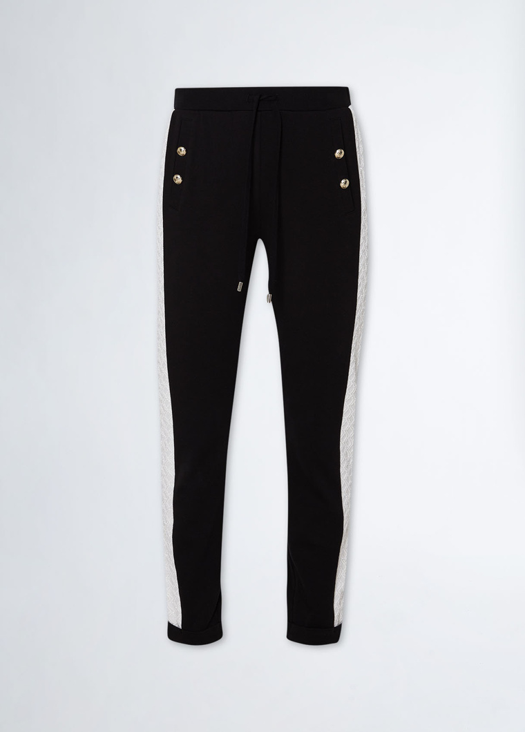 PANTS - NERO/LT.IVORY