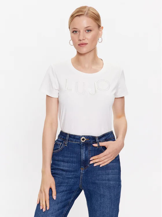 T-SHIRT - LT.IVORY/EMBROID