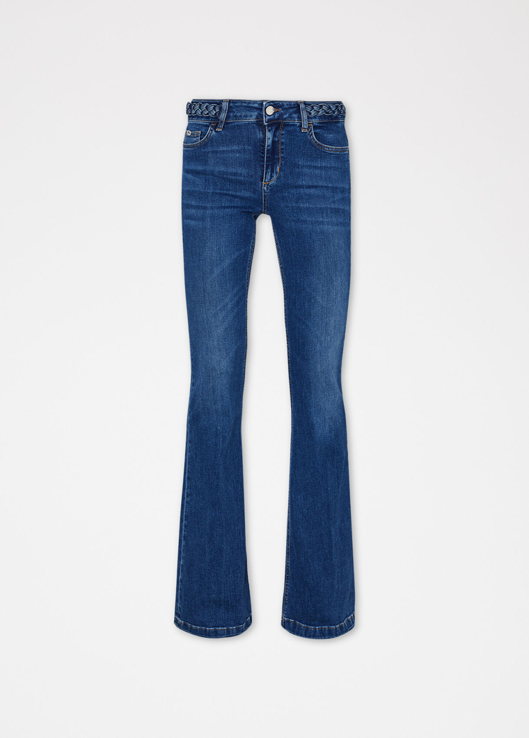 JEANS - DEN.BLUE BRAID