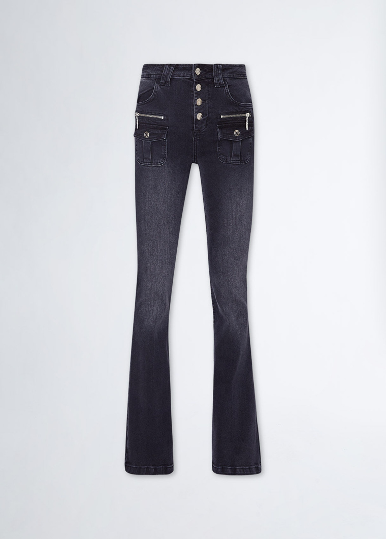JEANS - DEN.ECS BLACK POCKET