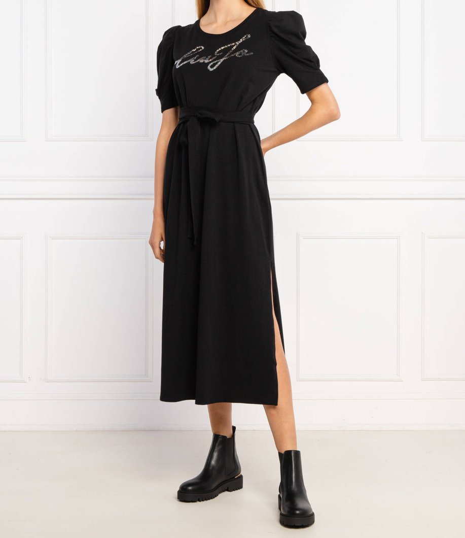 DRESS - CH.RED LIUJO RHINEST