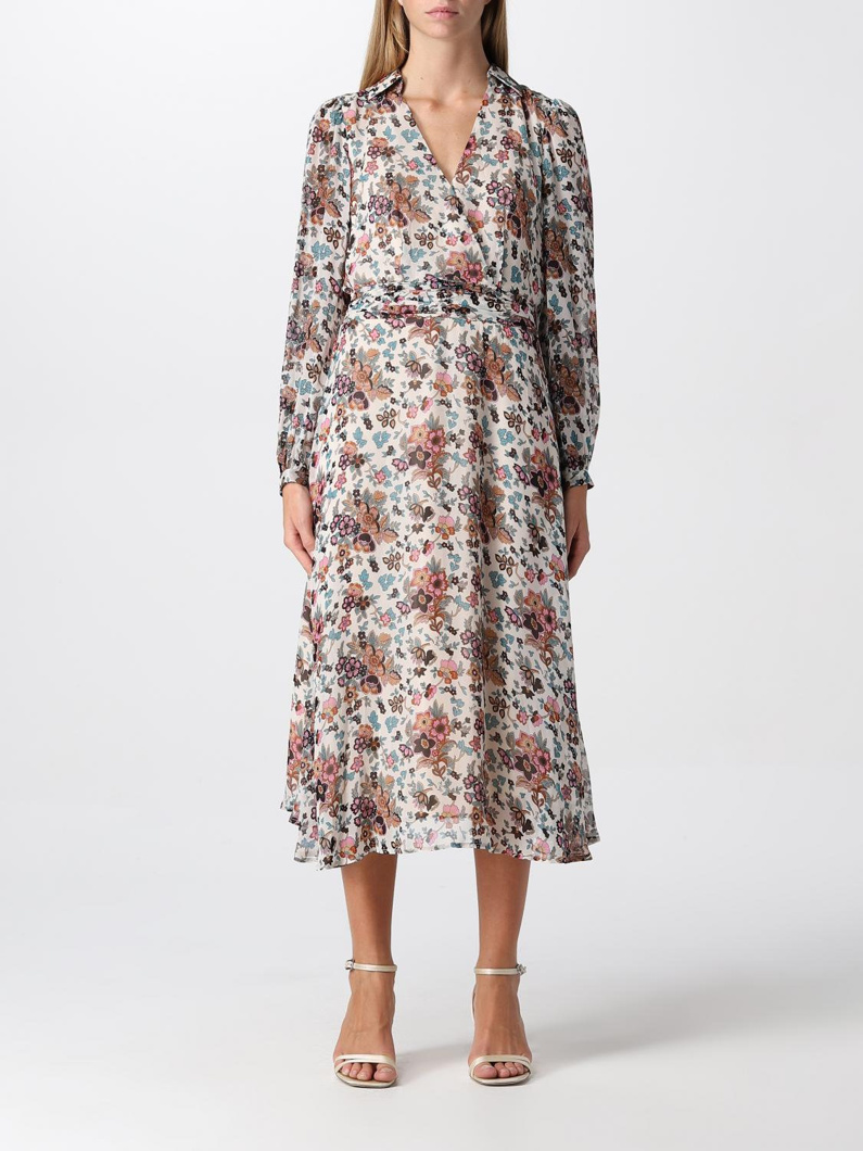 DRESS - BCO LANA FULL FLOWER