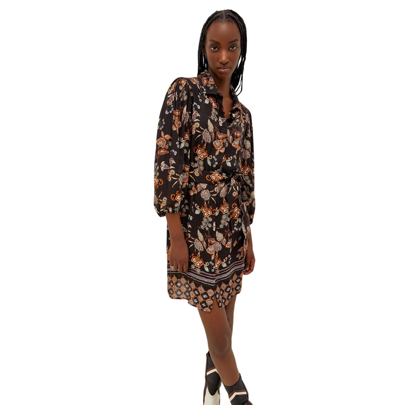 DRESS - FLOWERS & GEOMETRIC
