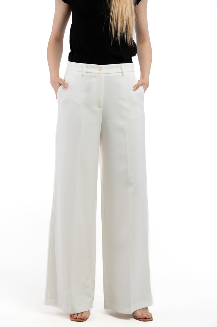 PANTS - BIANCO LANA