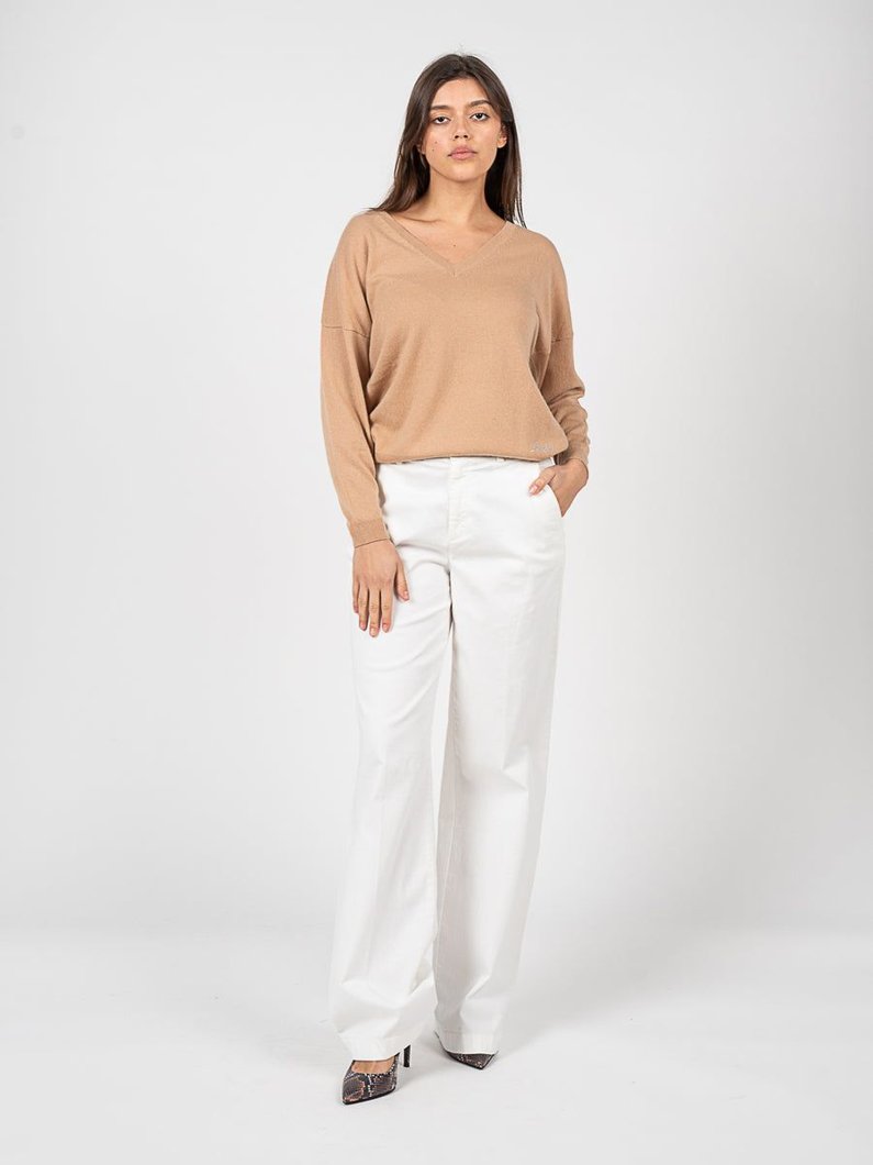 PANTS - BIANCO LANA