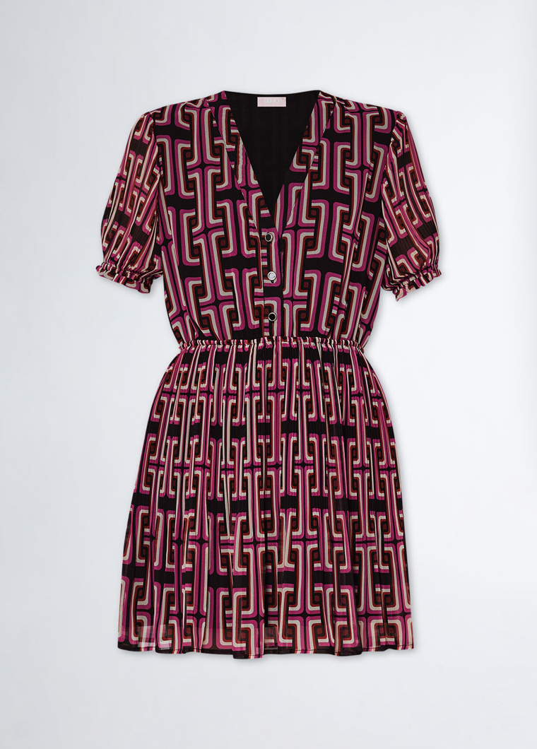 DRESS - STRONG MACRO GEOMETR