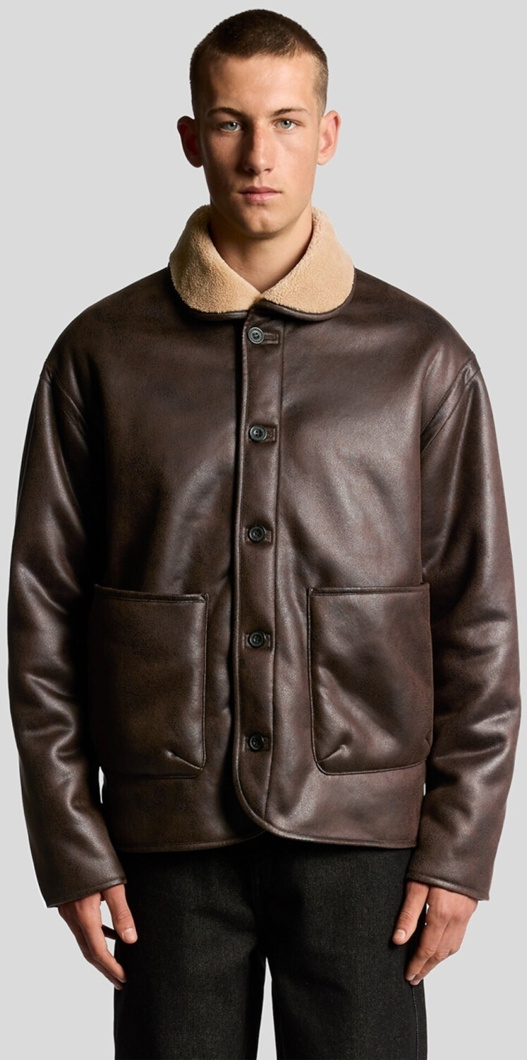 BLOUSON - WHISKEY BROWN