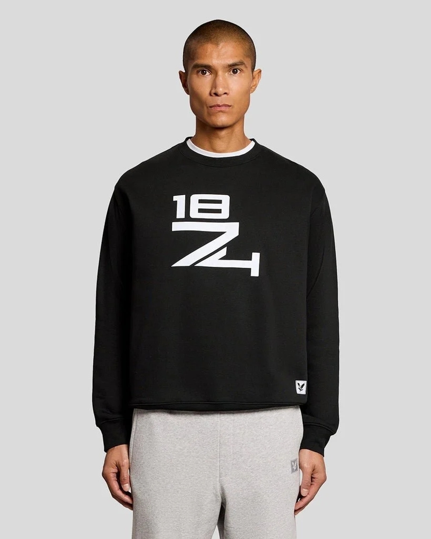 SWEATSHIRT - JET BLACK