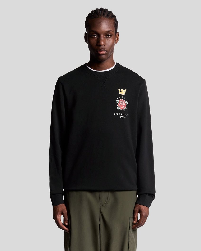 SWEATSHIRT - JET BLACK