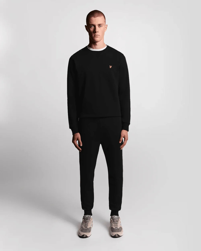 JOGGERS - JET BLACK MARL