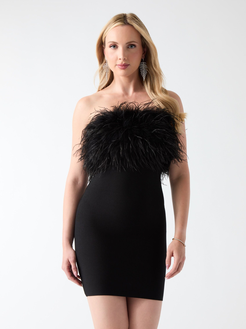DRESS - JET BLACK A996