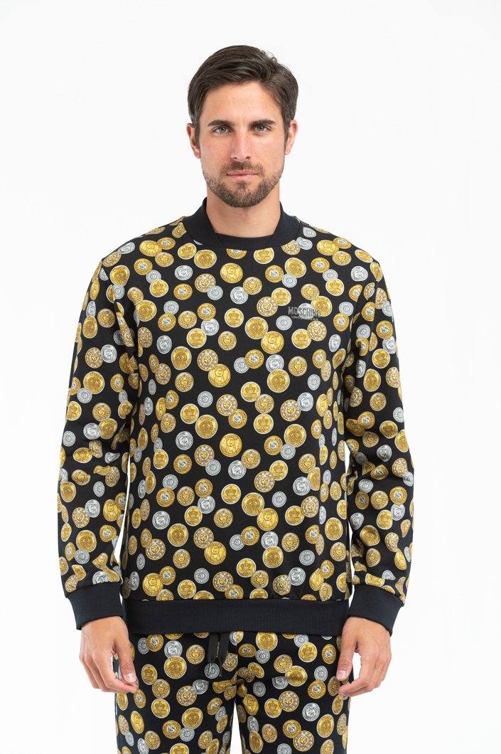 SWEATSHIRT - BLACK FANTASY