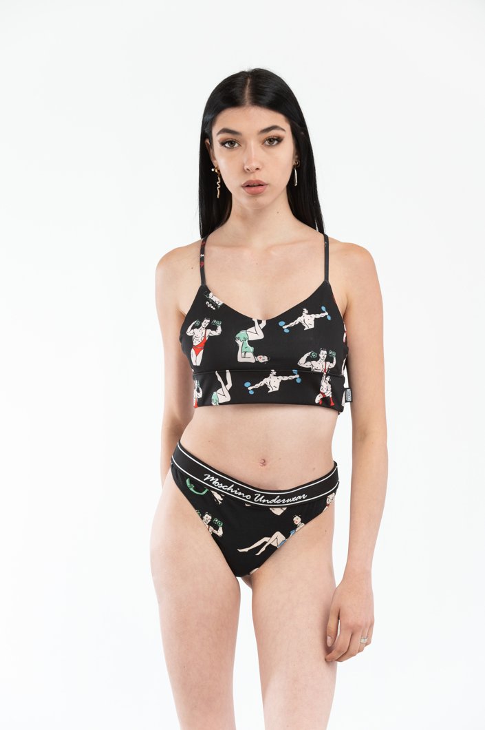THONGS - BLACK FANTASY