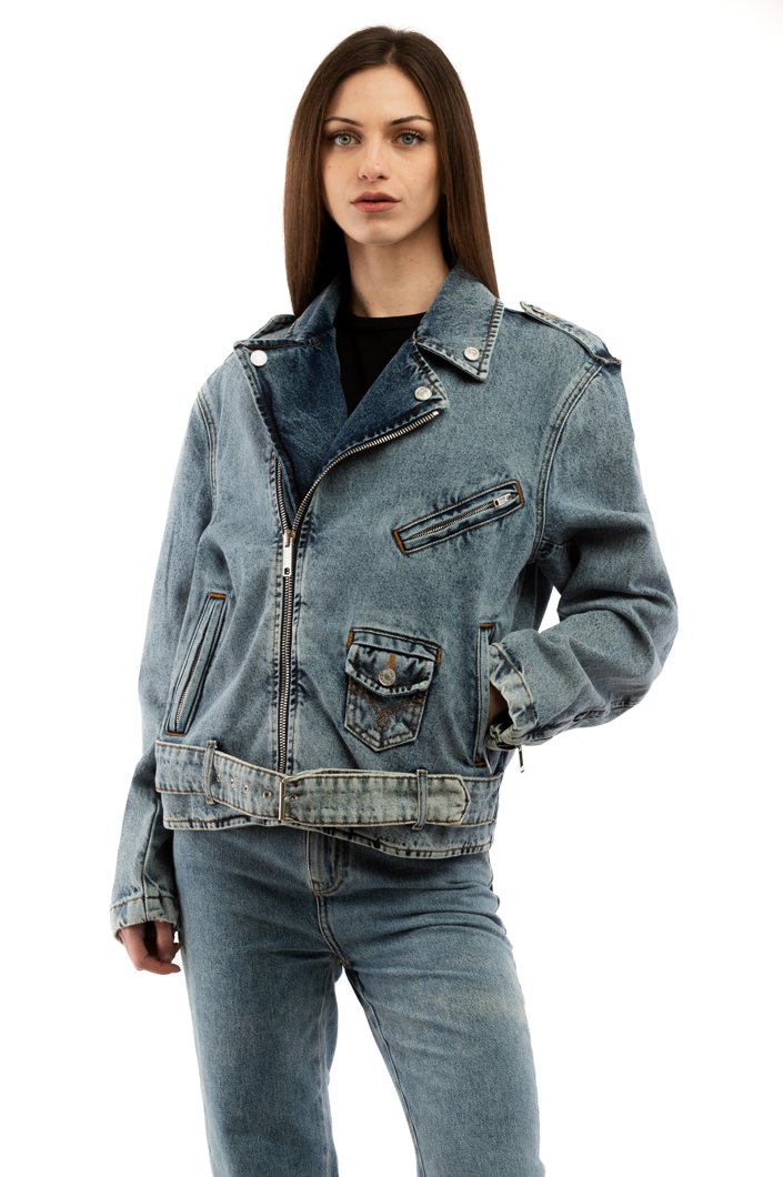 JEANS JACKET - MULTI BLUE