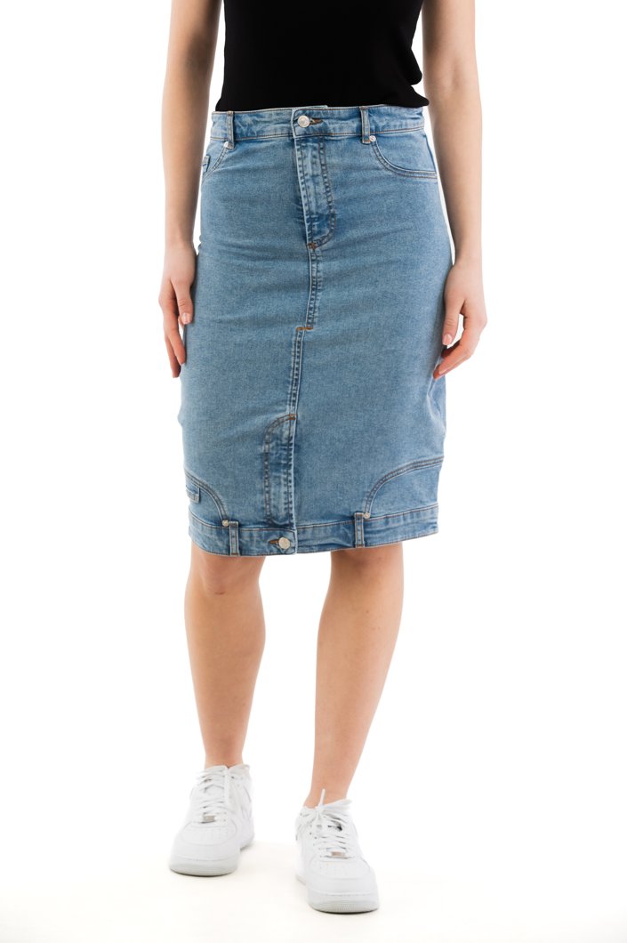 SKIRT - MULTI BLUE