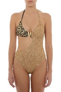 SWIMSUIT - MULTI SHINY GOLD