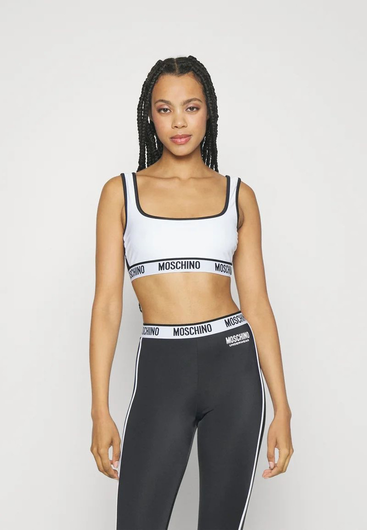 SPORT BRA - FANTASIA BIANCO