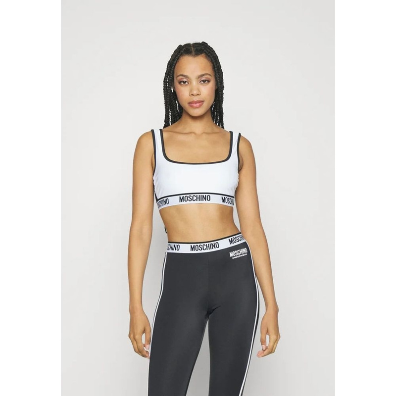 SPORT BRA - FANTASIA BIANCO