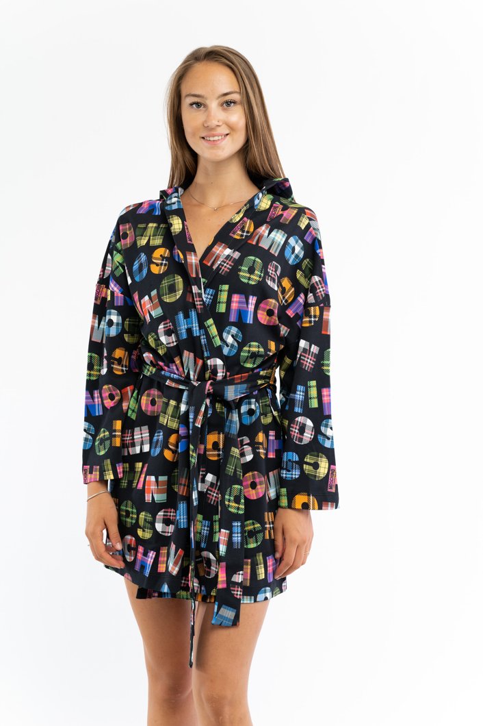ROBE - MULTI BLACK