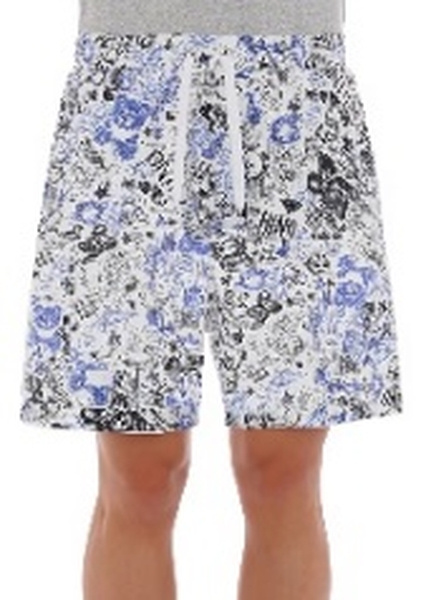 SHORTS - MULTI WHITE