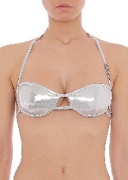 BIKINI TOP - SILVER